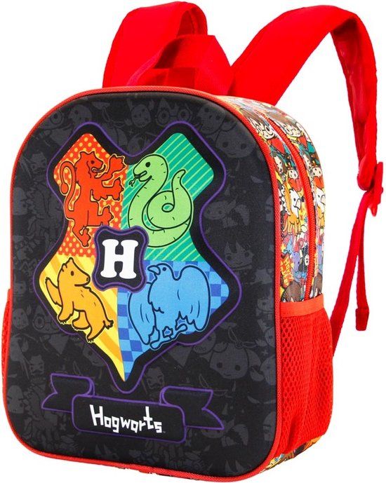 Harry Potter Hogwarts Rugzak Dark Shield Hoogte 31cm