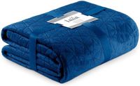 AmeliaHome Laila royal blauw bedsprei 220x240 cm