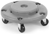Amer Box Keukenafval Wielenbasis 120L Zwart