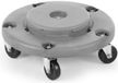 Amer Box Keukenafval Wielenbasis 120L Zwart