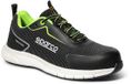 Sparco Chaussures de travail S1PS Traction Yuki - Noir/Blanc/Bleu clair - Taille 38