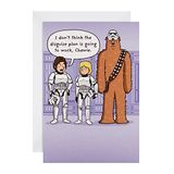 Algemeen Hallmark Algemeen elke gelegenheidskaart van de Hallmark Studio - Funny Star Wars Design