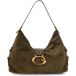 GUESS Camden Shoulder Bag Olive olijfgroen