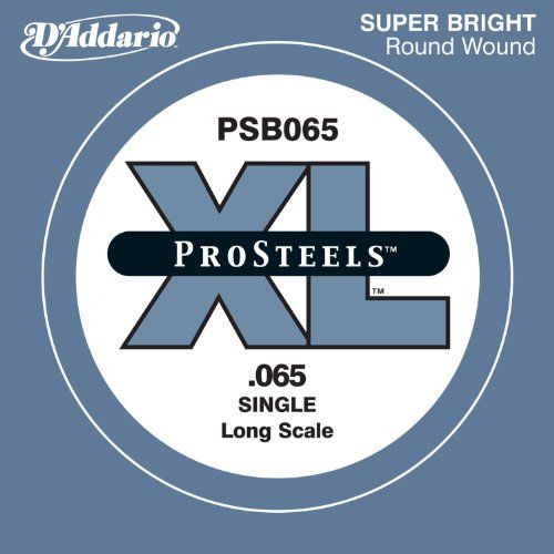 D'Addario PSB065 Single Bass String - 0.065 inch