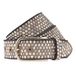 b.belt Leren Riem Nietengürtel Zoe Gold W90 Camel Lichtbruin