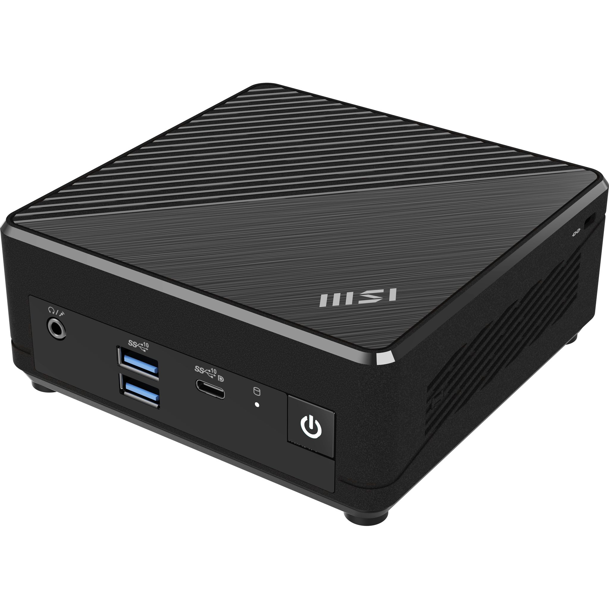 MSI Cubi N ADL S-098EU Mini PC - Intel N200, 4GB RAM, 128GB SSD, Windows 11 Pro - Black