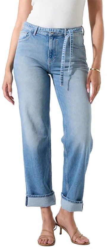 GARCIA Celia Dames Straight Fit Jeans Blauw