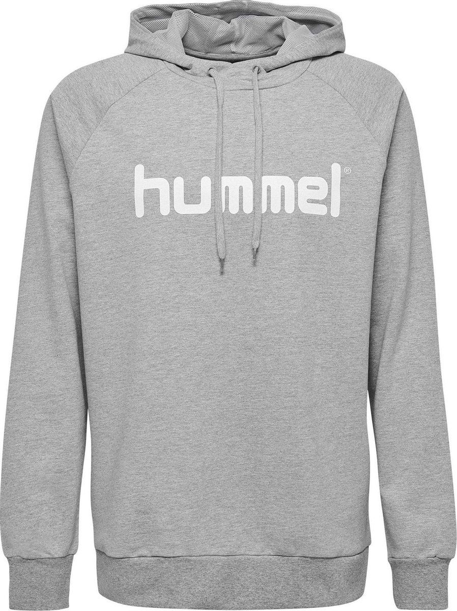 Hummel Voetbalhoodie Grijs - 5700495270678