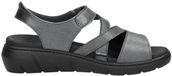Wolky Ikaria Sandalen Plat - donkergrijs - Maat 39