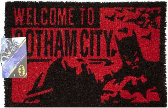 Pyramid International DC Comics - Batman Welcome To Gotham Deurmat