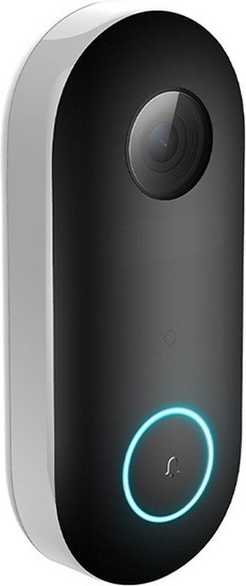 IMILAB Video Doorbell - Wireless - 2K Resolution - Motion Sensor - Black/White