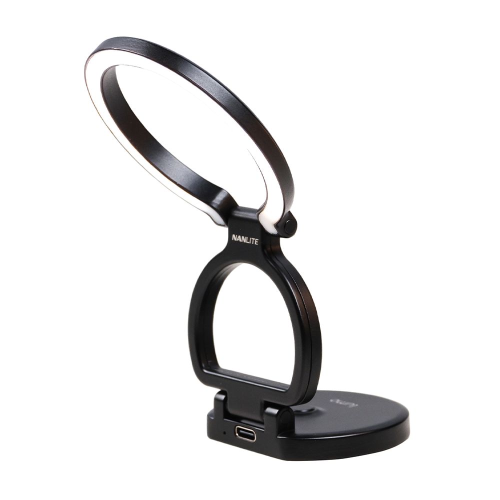 Nanlite Lumo Phone Ring Light - MagSafe Compatible (Polar Black)