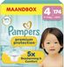 Pampers Premium Protection Maat 4 (174 luiers) - Maandbox
