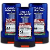 L'Oréal Men Expert douchegel Hydra Hyaluronic 3 x 250 ml