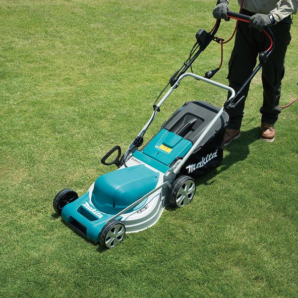 Makita ELM4121 - Elektrische Grasmaaier - 41cm - 1600W - Zwart/Blauw