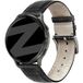 Bandz Bracelet cuir style crocodile Garmin Venu 4 - 45mm (noir)