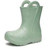 Ladeheid Kinder Regenlaarzen - Olijfgroen - Maat 34/35