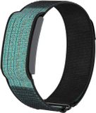 Strap-it Nylon bandje geschikt voor Amazfit Helio (Zwart)