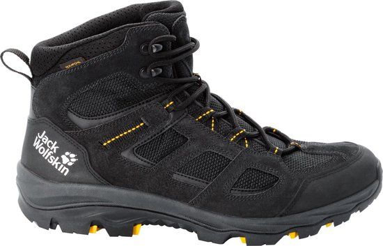 Jack Wolfskin Vojo 3 Texapore Mid Men Wandelschoen - Zwart - Maat 44.5