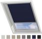 DTCH Dakraam Rolgordijn Trend Verduisterend Dark Blue voor Velux S06/4/606