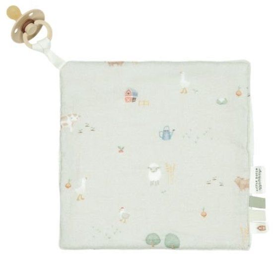 Little Dutch Knuffeldoek Groen Little Farm