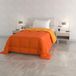 Italian Bed Linen Elegant, microvezel, oranje/geel, 220 x 260 cm