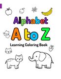 Alphabets A to Z learning coloring book