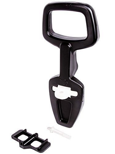 B.I.G. Bobby Car Walker 2-in-1 accessoires, loophulp en rugleuning - Zwart
