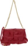 Coccinelle Leren Schoudertas Avondtas Ophelie Goodie Handbag Cranberry Rood