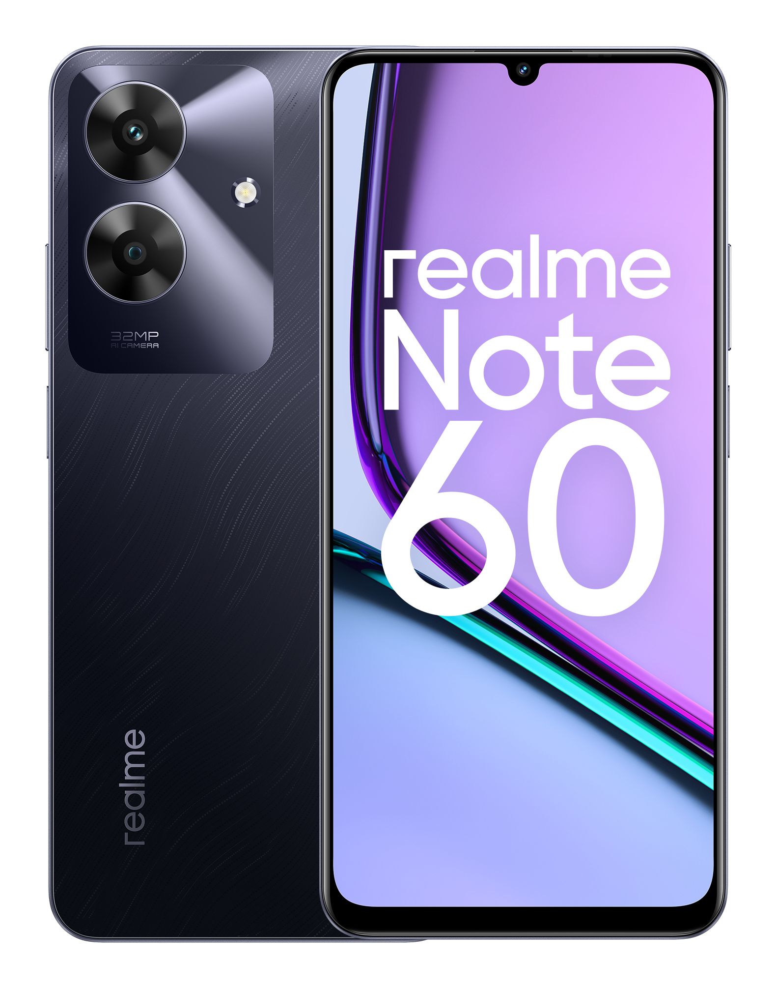realme Note 60 - 6.74" - 128GB - Marble Black