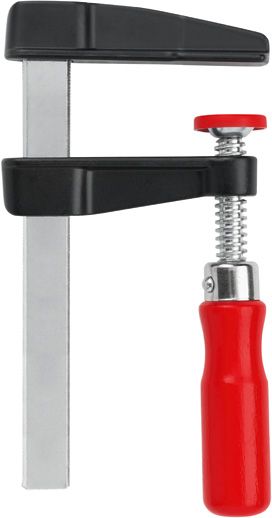 Bessey LM60/10 - Klemmen - zwart, aluminium, rood