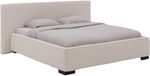 Goossens Bedframe Switch, 160 x 200 cm met hoes Stof Ahenk 9851 beige