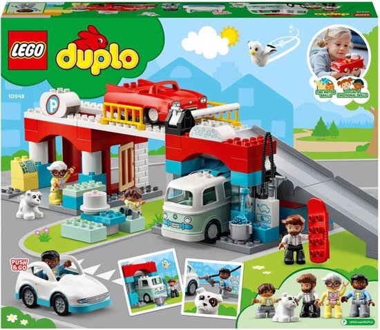 lego DUPLO Parkeergarage en Wasstraat - 10948