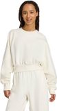 adidas Sportswear Soft Lux Loose-fit Sweatshirt - Dames - Wit