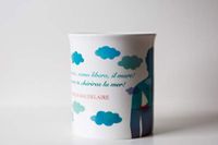 Meditathe Polo Sud 402 Meditathe Tazza letteraria Mogs Charles Baudelaires Uomo libero amerai sempre il mare mok, porselein