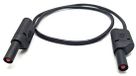 Mueller Electric 22.421-.50M-0 Cordon d'alimentation Fiche banane 4 mm Fiche banane 4 mm 0,5 m Noir 1 pièce(s)