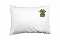 Bona Basics Decoratieve kussenhoes Wit 50x35 cm