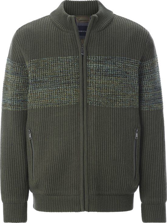 Babista heren Outdoorvest - 60/62 - olijf - Plus Size