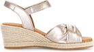 Gabor Dames Platte Sandalen Leer Klittenband Lente/Zomer 2026
