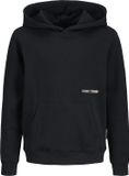 JACK & JONES Kids trui GRID Black Relaxed Fit