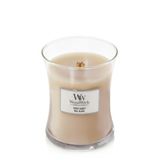 Woodwick White Honey Medium M Glas Creme 275ml