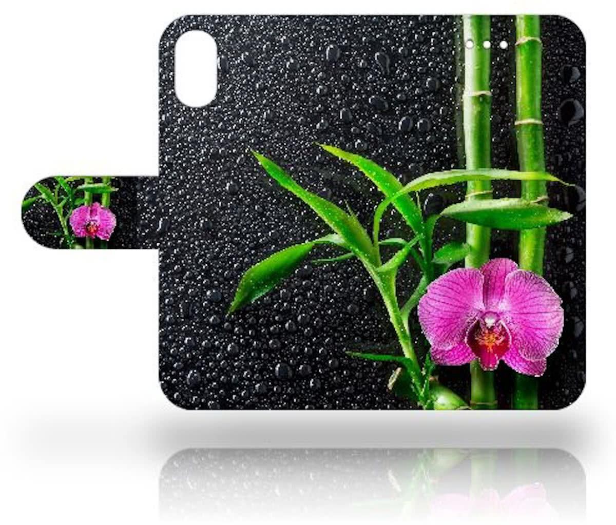 B2Ctelecom Apple iPhone X Uniek Design Hoesje Orchidee