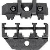 Knipex 97 49 70 Krimpinzetstuk Modulaire stekkers (western) RJ10, RJ11, RJ12, RJ45