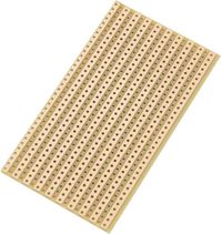 TRU Conrad Components Europrintplaat hardpapier (L x B) 90 x 50 mm 35 µm rastermaat 5,08 mm SU527610