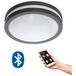 EGLO Locana-C Slimme wandverlichting Bluetooth Antraciet, Wit