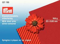 Prym Prymstalen zilver (0,65 x 22 mm) koppen - 1 Stuk