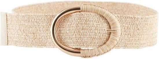PIECES PCTARYN Waist Straw Belt - Beige - Women