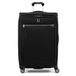 Travelpro Platinum Elite Softside vergrootbare bagagekoffer met 8 zwenkwielen, USB-poort, ruimte voor een laptop tot 15 inch, voor heren en dames, Business Plus, Schaduw Zwart, Checked-Large 29-Inch