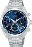 Lorus RT389KX9 Herenhorloge Analoog Staal Zilverkleurig Blauw 41 mm