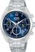 Lorus RT389KX9 Herenhorloge Analoog Staal Zilverkleurig Blauw 41 mm
